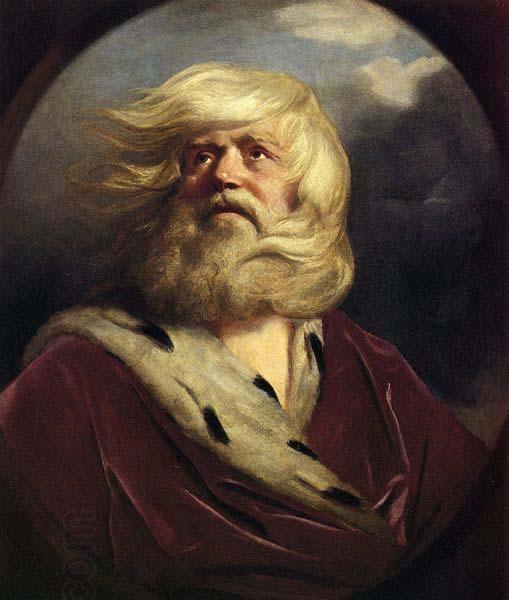 Sir Joshua Reynolds Study for King Lear China oil painting art